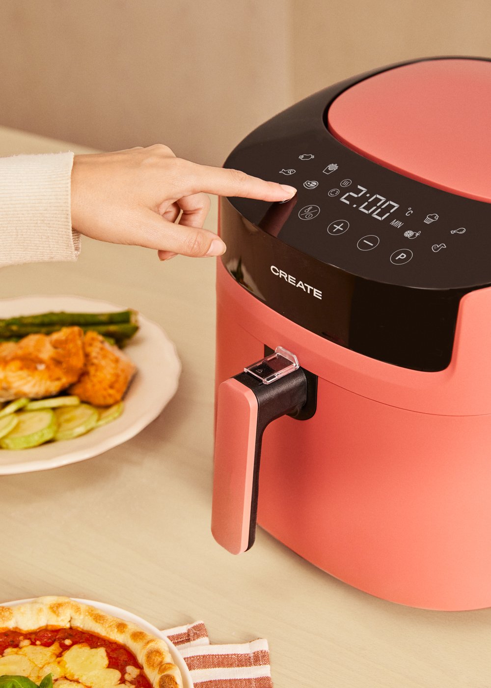 CREATE - AIR FRYER PRO LARGE - Friteuse sans huile 6.2 L, image de la galerie 2
