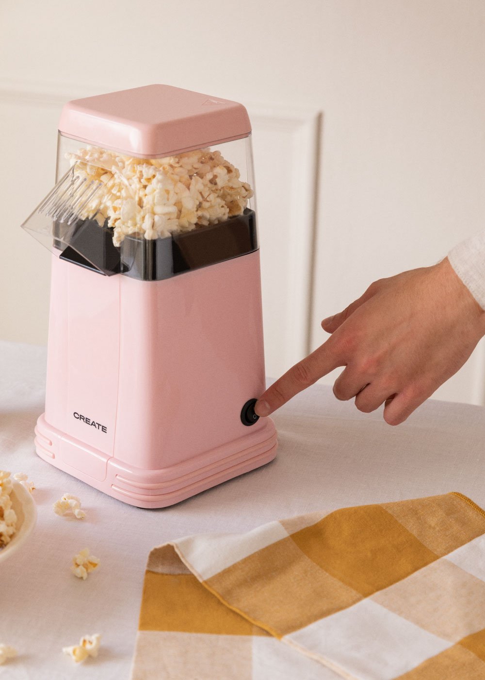 CREATE - POPCORN MAKER RETRO - Machine à pop-corn électrique, image de la galerie 6