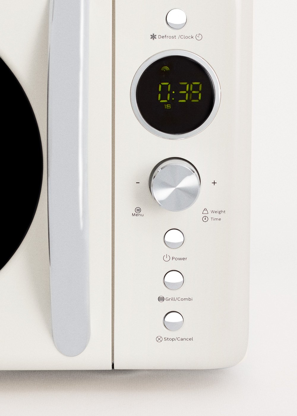 CREATE - MICROWAVE RETRO - Micro-ondes gril numérique 900W, image de la galerie 6