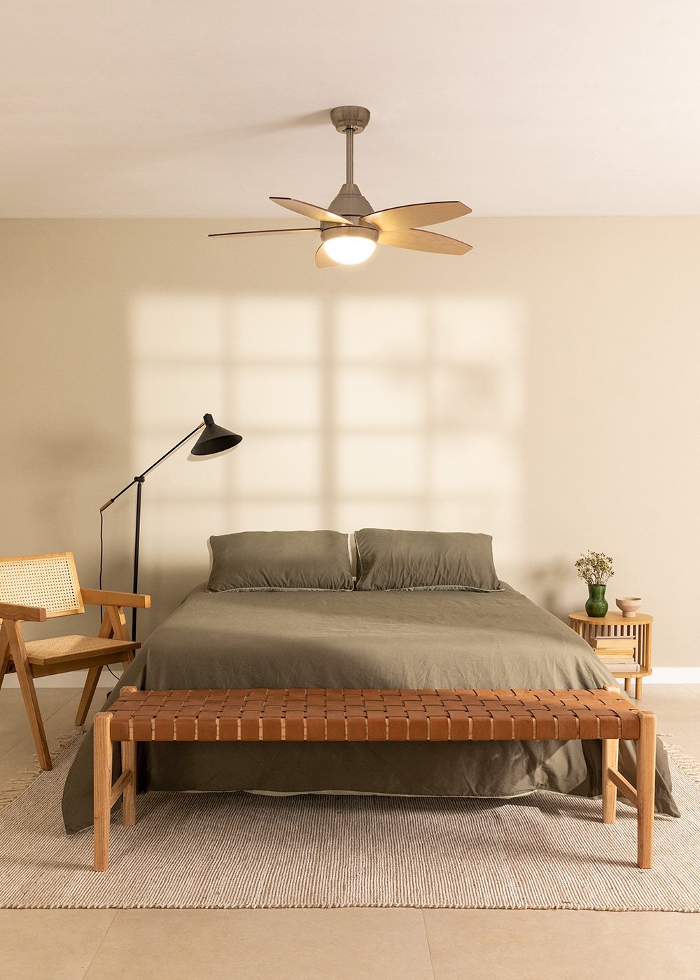 CREATE - WIND FLOWOOD - Ventilateur de plafond 60W silencieux Ø107 cm , image de la galerie 1