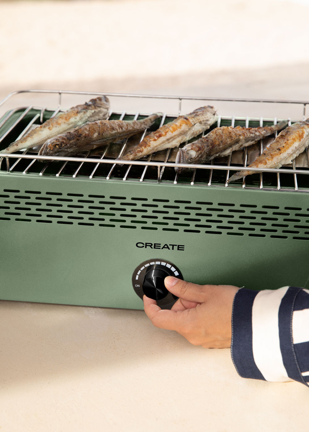 Barbecue A Carbone Portatile CREATE/BBQ COMPACT - Basse Emissioni Di Fumo, Accensione Rapida, Con Borsa