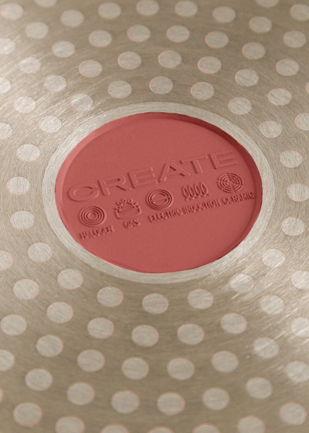 CREATE - POT STUDIO - Casserole en fonte d'aluminium avec poignées en bakélite , image de la galerie 6