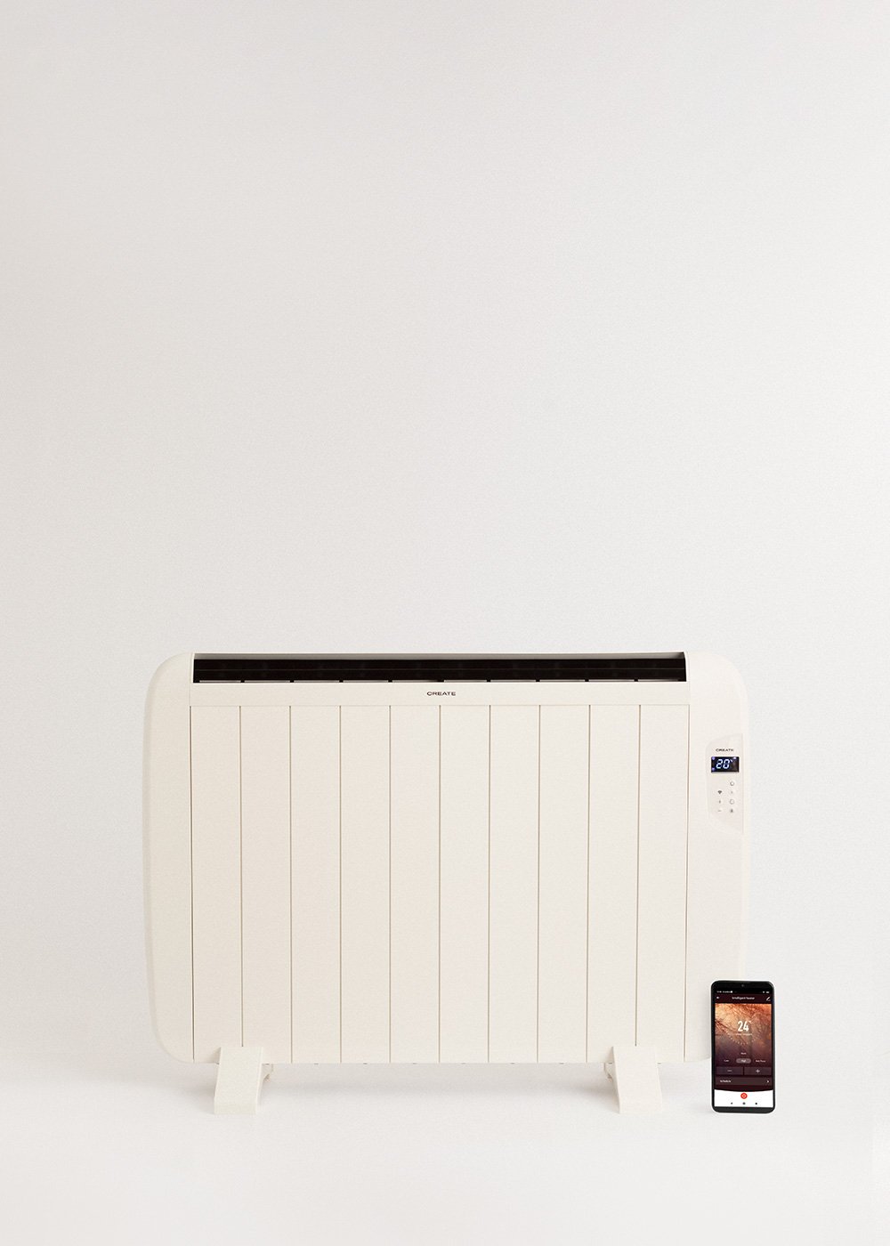 CREATE - WARM SLIM 1500W - Émetteur thermique avec Wi-Fi, image de la galerie 1