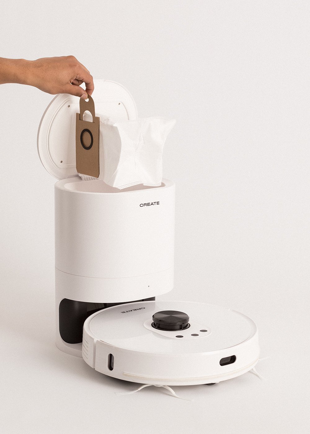 CREATE - NETBOT LS27 - Aspirateur Robot Laveur laser avec station de vidange automatique 2700Pa, image de la galerie 8