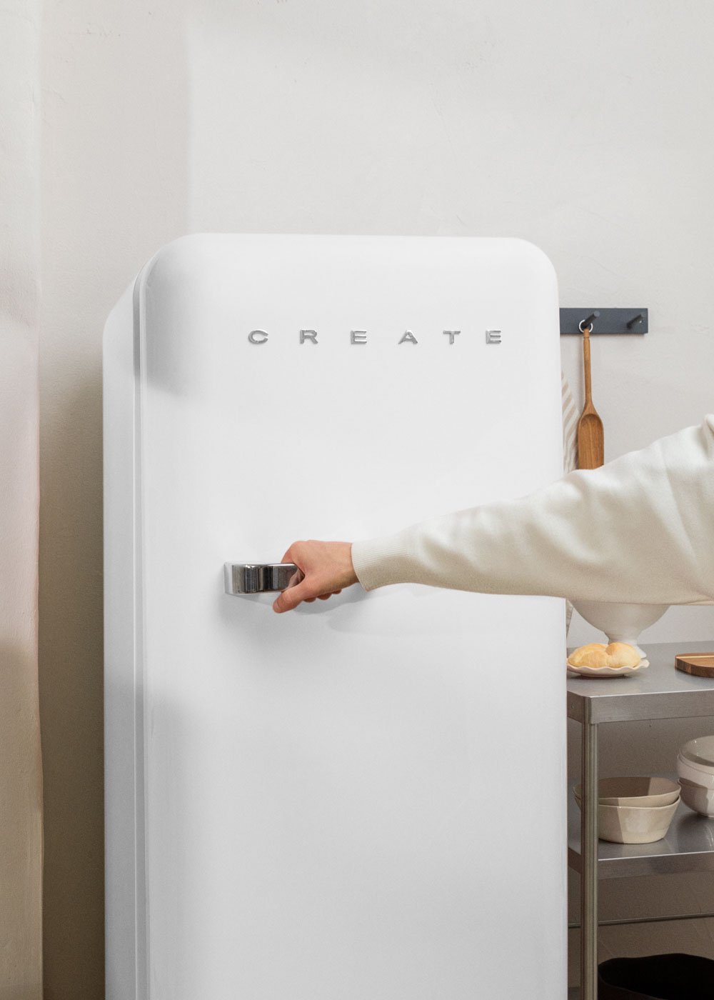 CREATE - FRIDGE RETRO 281L - Réfrigérateur rétro, image de la galerie 3