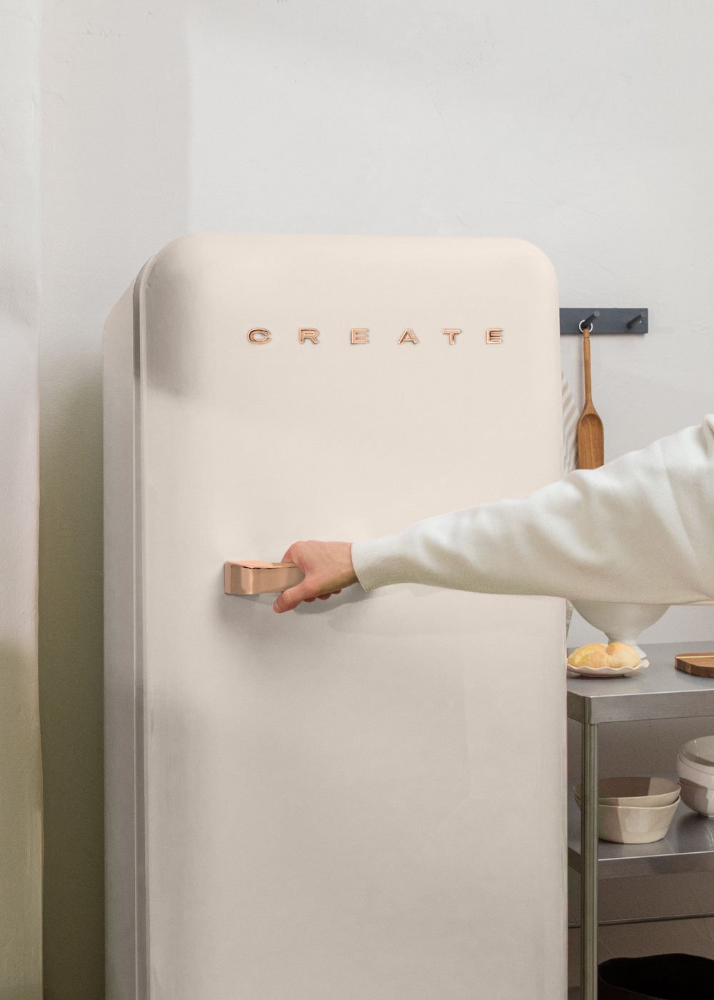 CREATE - FRIDGE RETRO 281L - Réfrigérateur rétro, image de la galerie 3