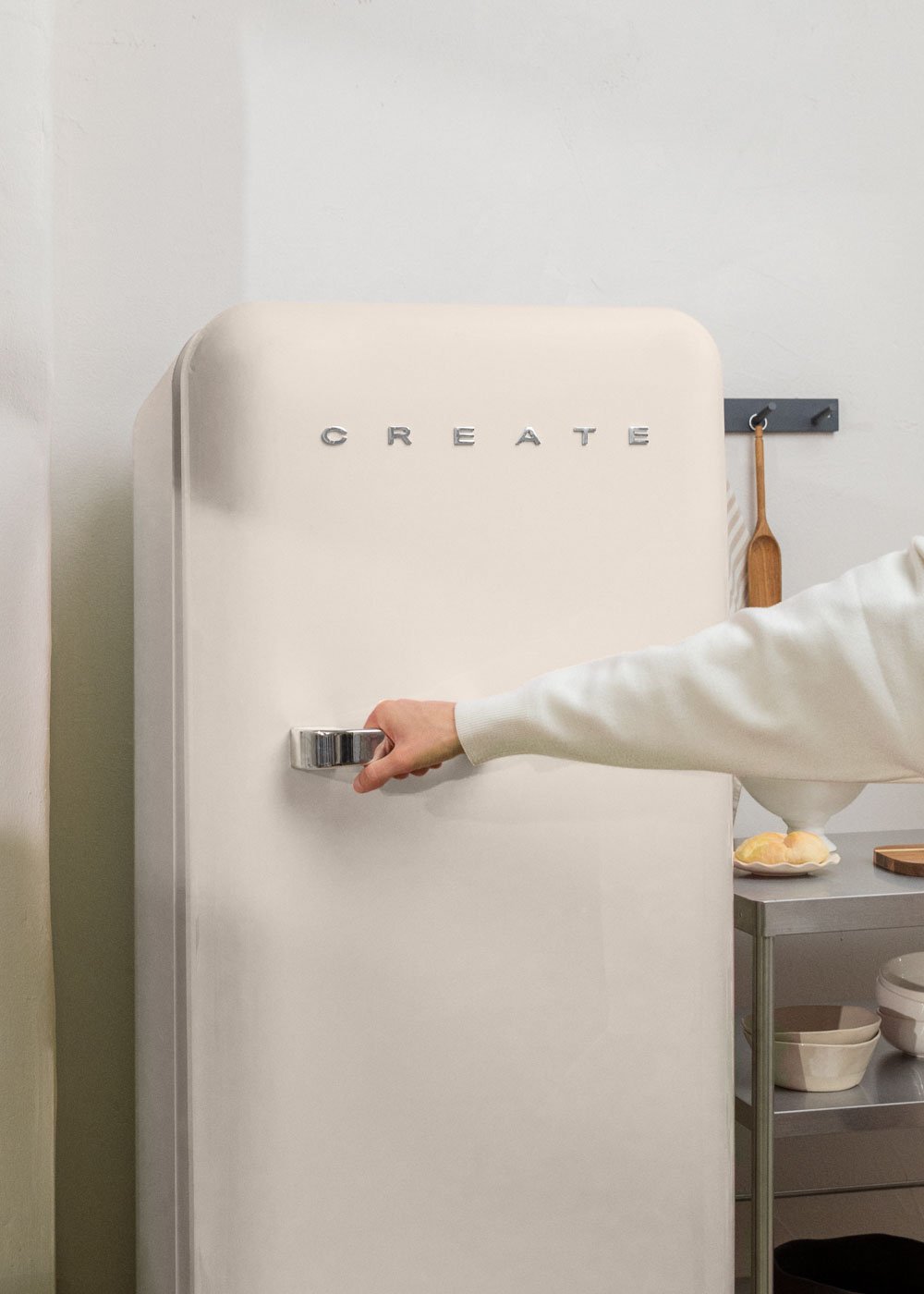 CREATE - FRIDGE RETRO 281L - Réfrigérateur rétro, image de la galerie 3