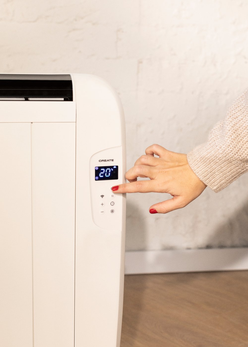 CREATE - WARM SLIM 2000W - Émetteur thermique avec Wi-Fi, image de la galerie 3