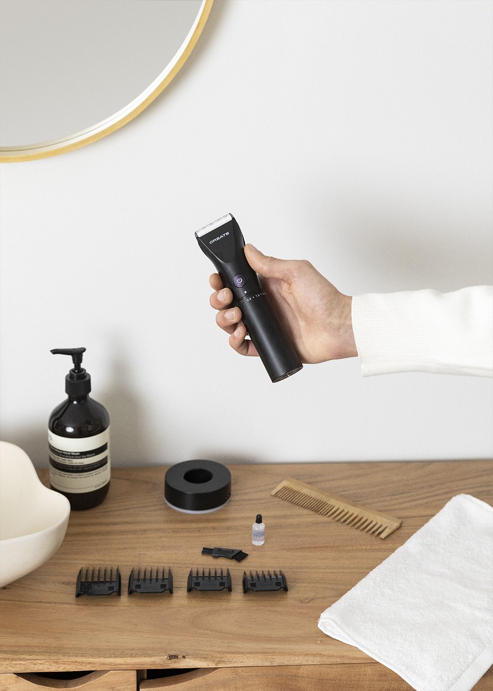 CREATE - CLIPPER EASY - Tondeuse et rasoir sans fil, image de la galerie 3