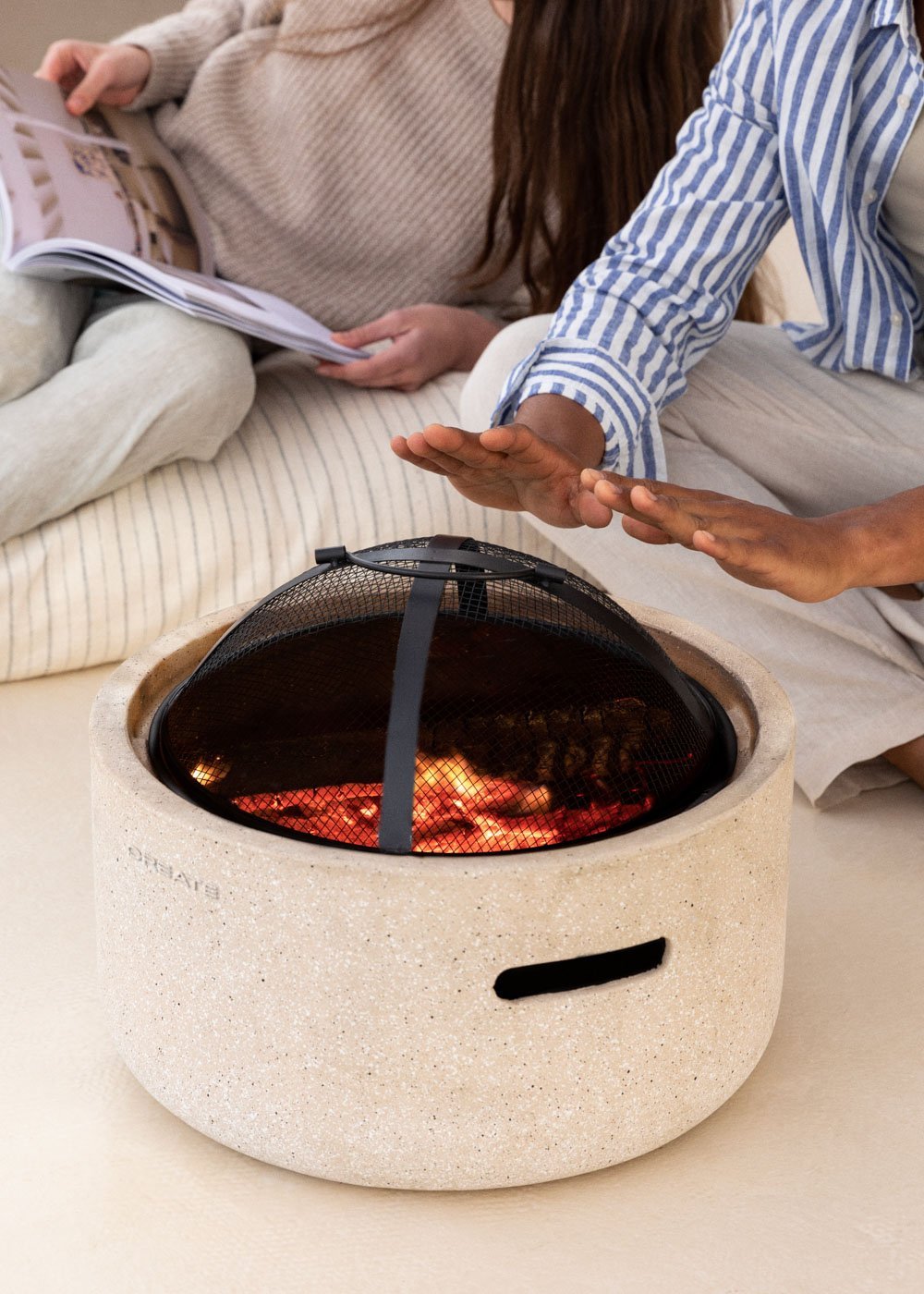CREATE - FIRE BOWL GRILL - Brasero d'extérieur avec grill, image de la galerie 3