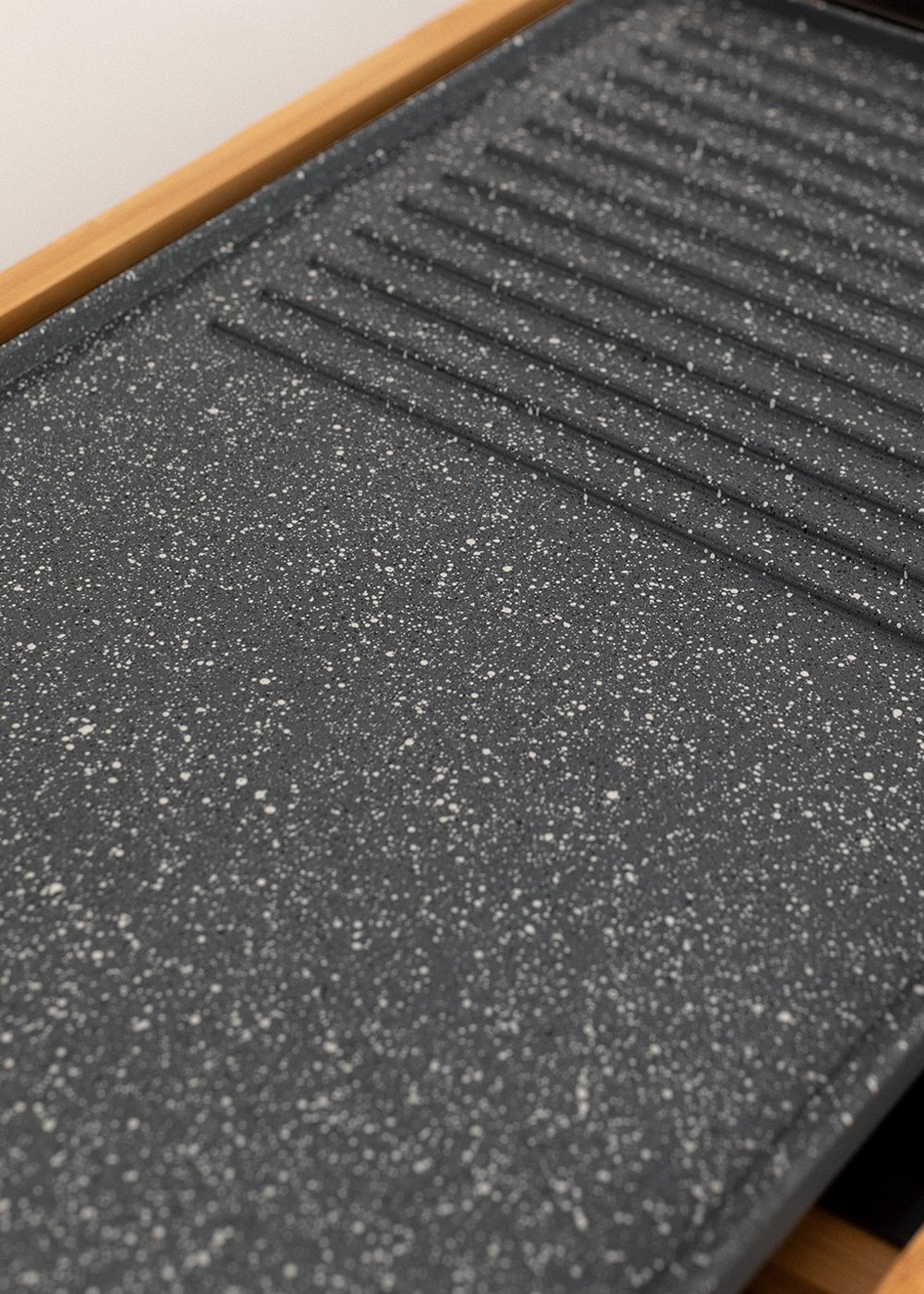 CREATE - STONE FLAT BAMBOO - Plancha électrique 1800W, image de la galerie 5