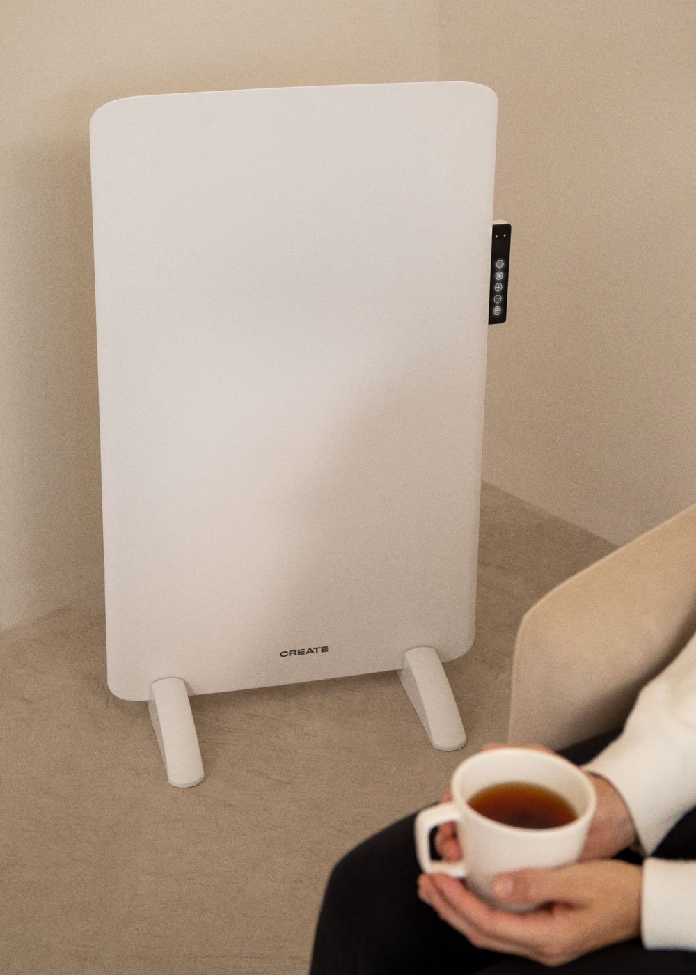 CREATE - WARM CLEAR IR - Chauffage à infrarouge avec Wifi, image de la galerie 4