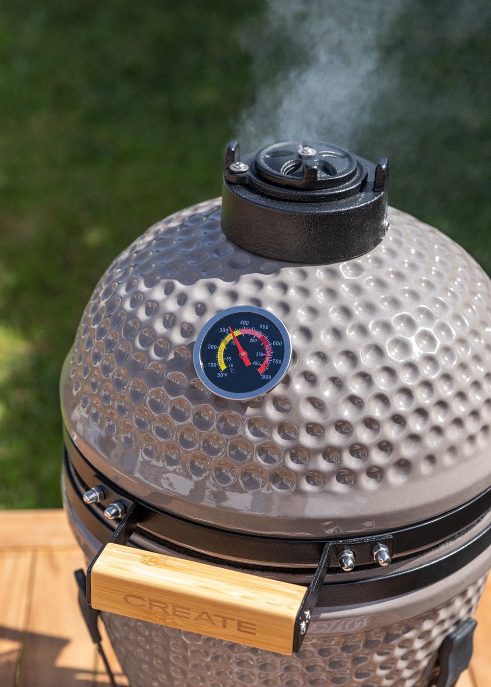CREATE - BBQ KAMADO - Barbecue fumoir en céramique, image de la galerie 2