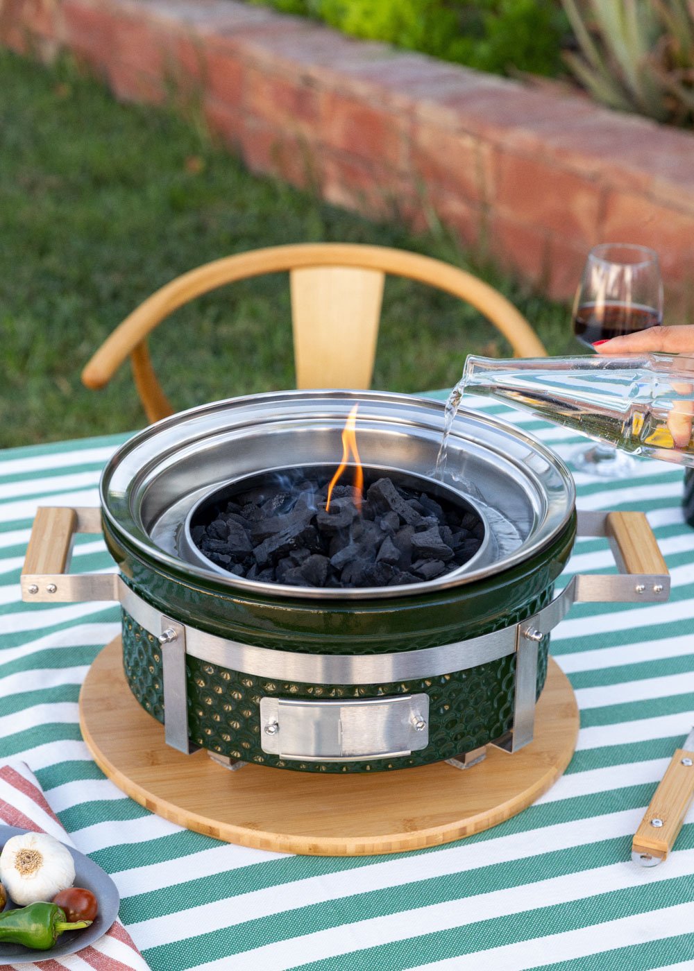 CREATE - BBQ KAMADO HIBACHI - Barbecue avec grill et plancha, image de la galerie 3215106