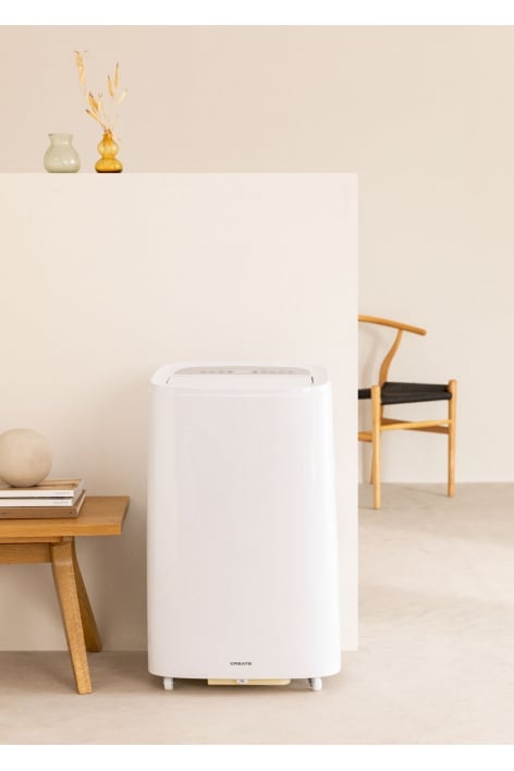 CREATE - SILKAIR CONNECT ELITE PRO - Climatiseur portable 4 en 1 Wifi 14000 BTU avec pompe à chaleur