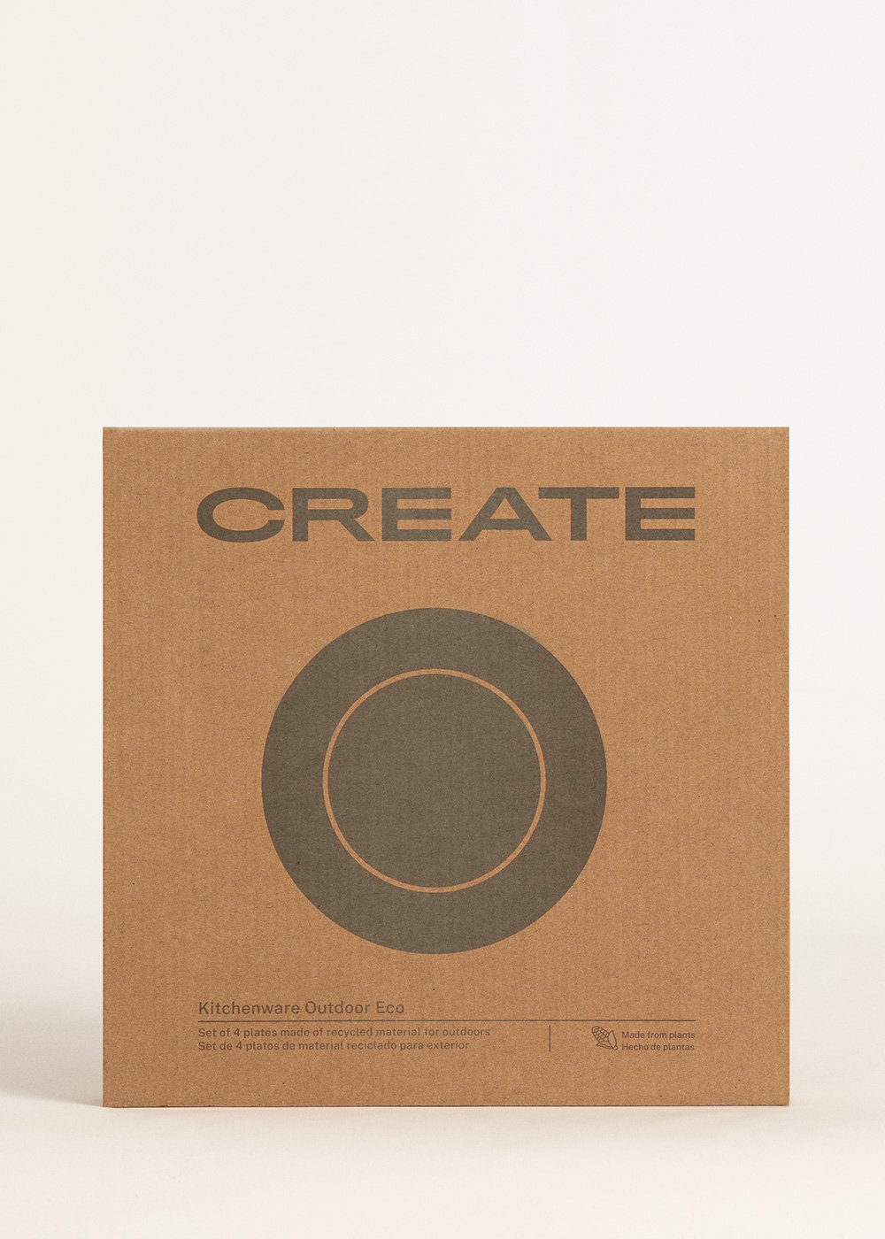 CREATE - KITCHENWARE OUTDOOR ECO - Service de 4 soucoupes pour extérieur, image de la galerie 8