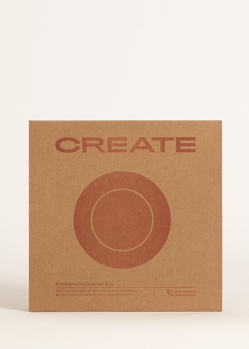 CREATE - KITCHENWARE OUTDOOR ECO - Service de 4 soucoupes pour extérieur, image de la galerie 8