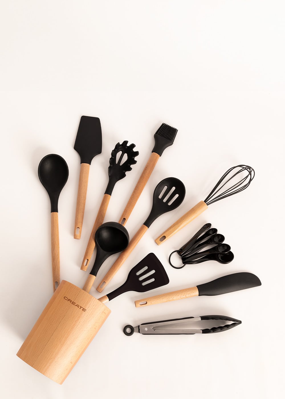 CREATE - Pack AIR FRYER PRO COMPACT 3.5 L + Set d'ustensiles de cuisine, image de la galerie 3