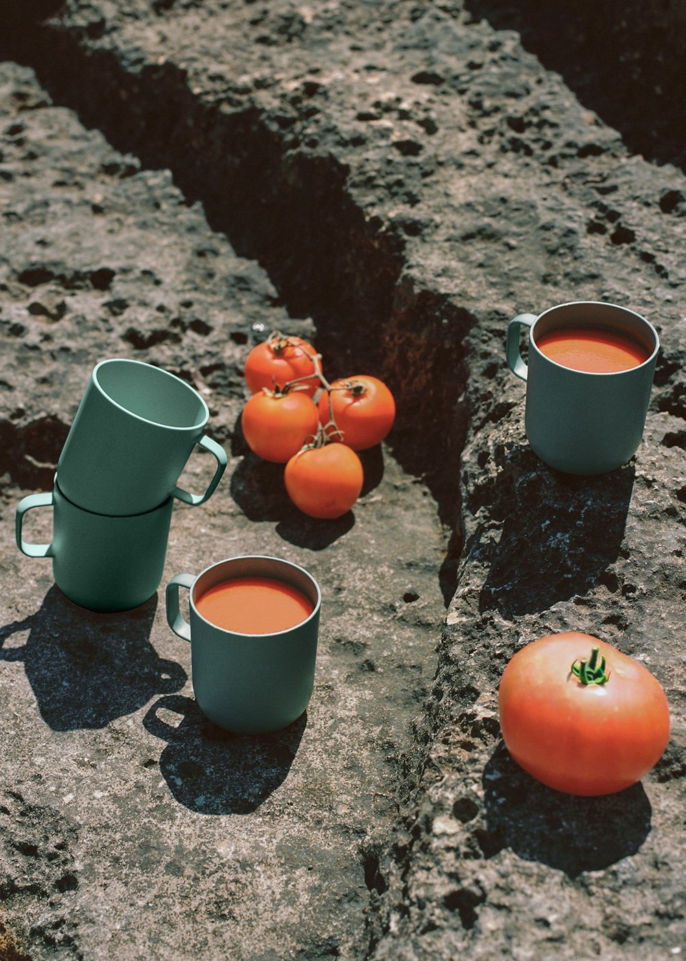 CREATE - KITCHENWARE OUTDOOR ECO - Service de 4 tasses pour extérieur, image de la galerie 2