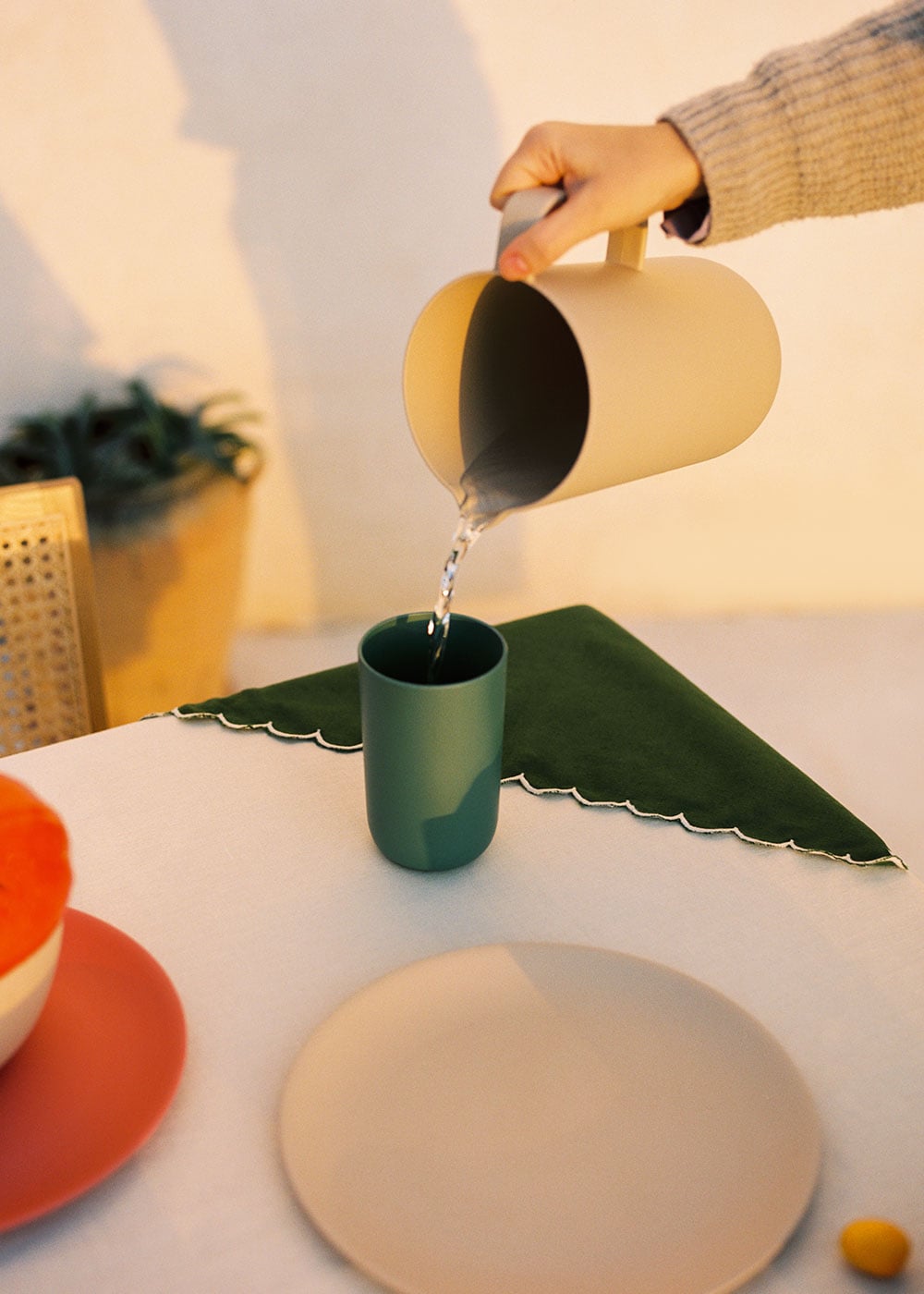 CREATE - KITCHENWARE OUTDOOR ECO - Service carafe de 2 L et 4 verres de 500 ml, image de la galerie 6