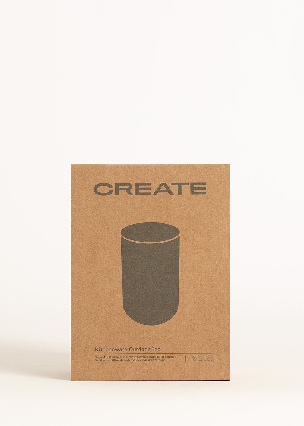 CREATE - KITCHENWARE OUTDOOR ECO - Service carafe de 2 L et 4 verres de 500 ml, image de la galerie 9