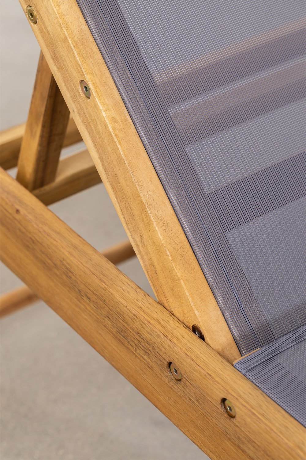 Chaise longue inclinable en bois Valerys, image de la galerie 9