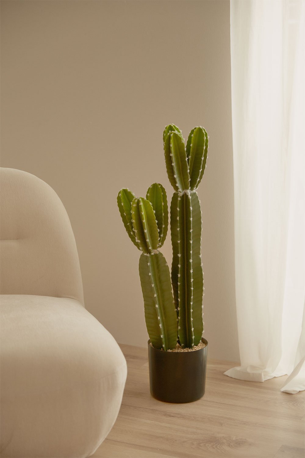 Cactus artificiel Cereus Design 86 cm, image de la galerie 1