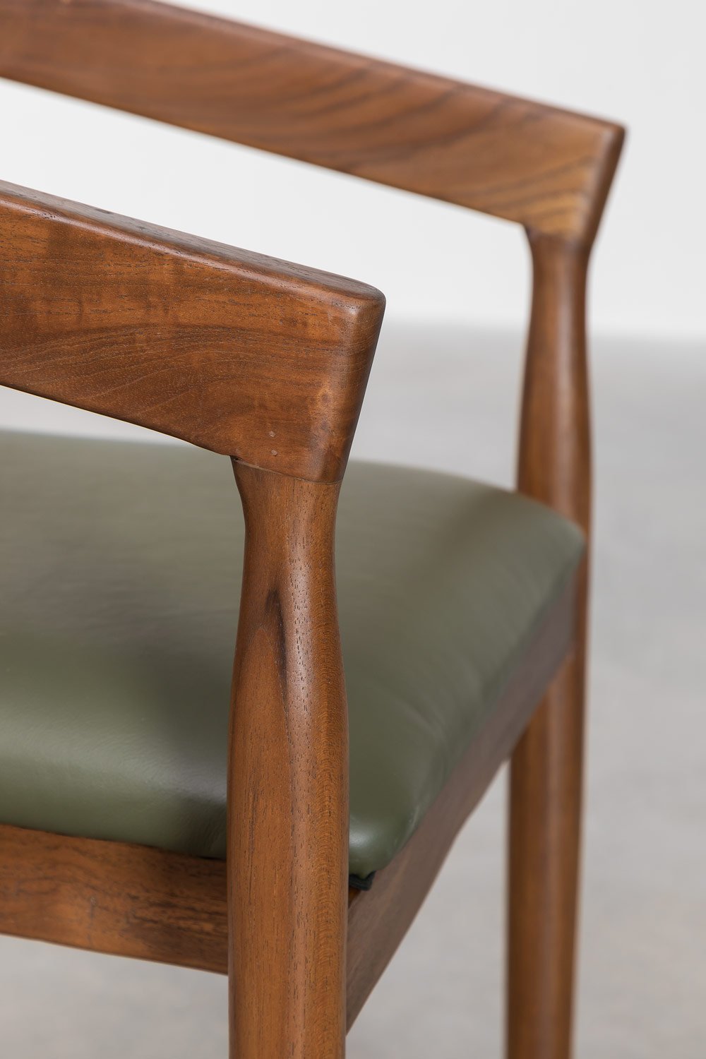 Chaise de salle à manger en cuir Visby, image de la galerie 6