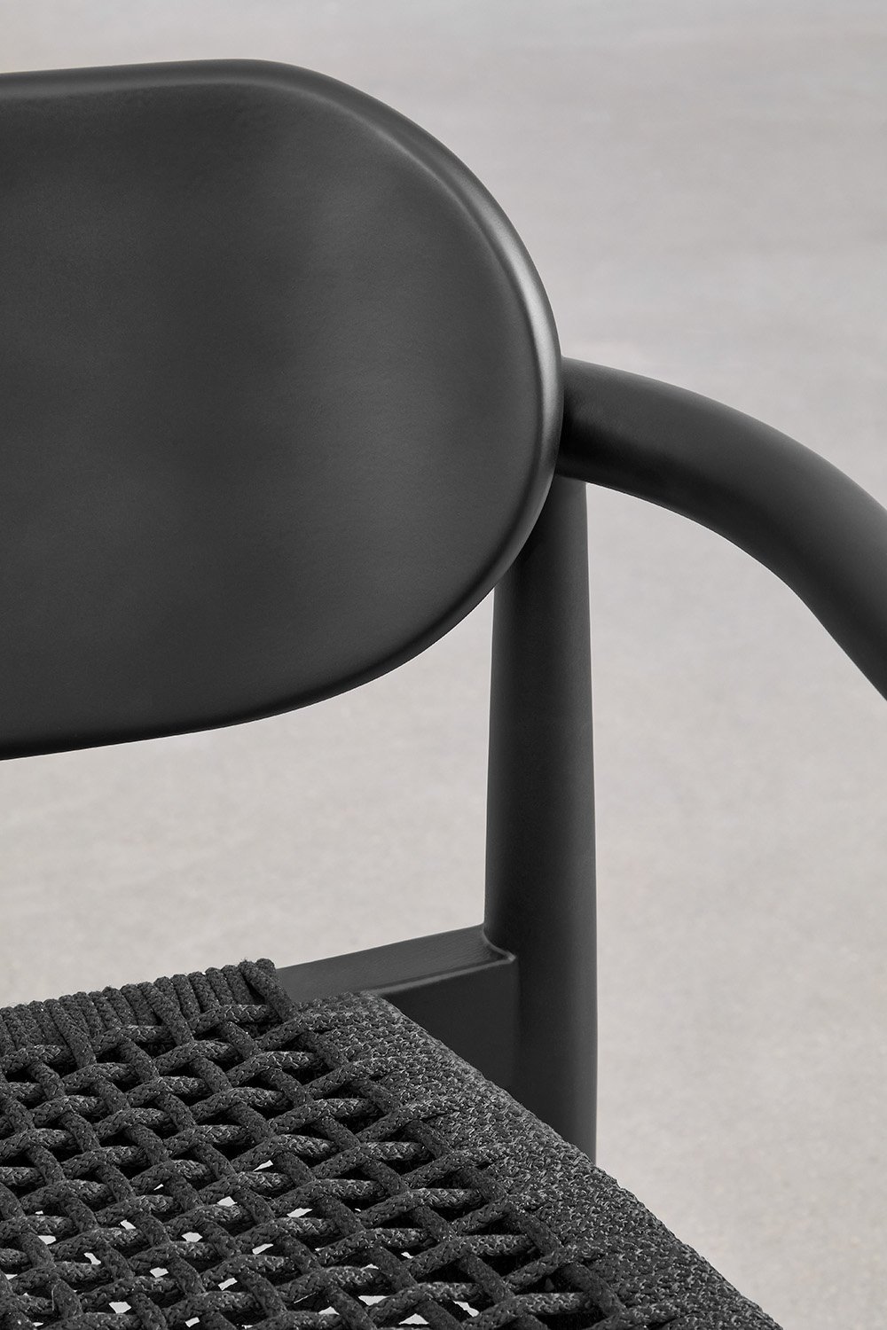 Chaise de salle à manger avec accoudoirs en bois naele Vintage, image de la galerie 5