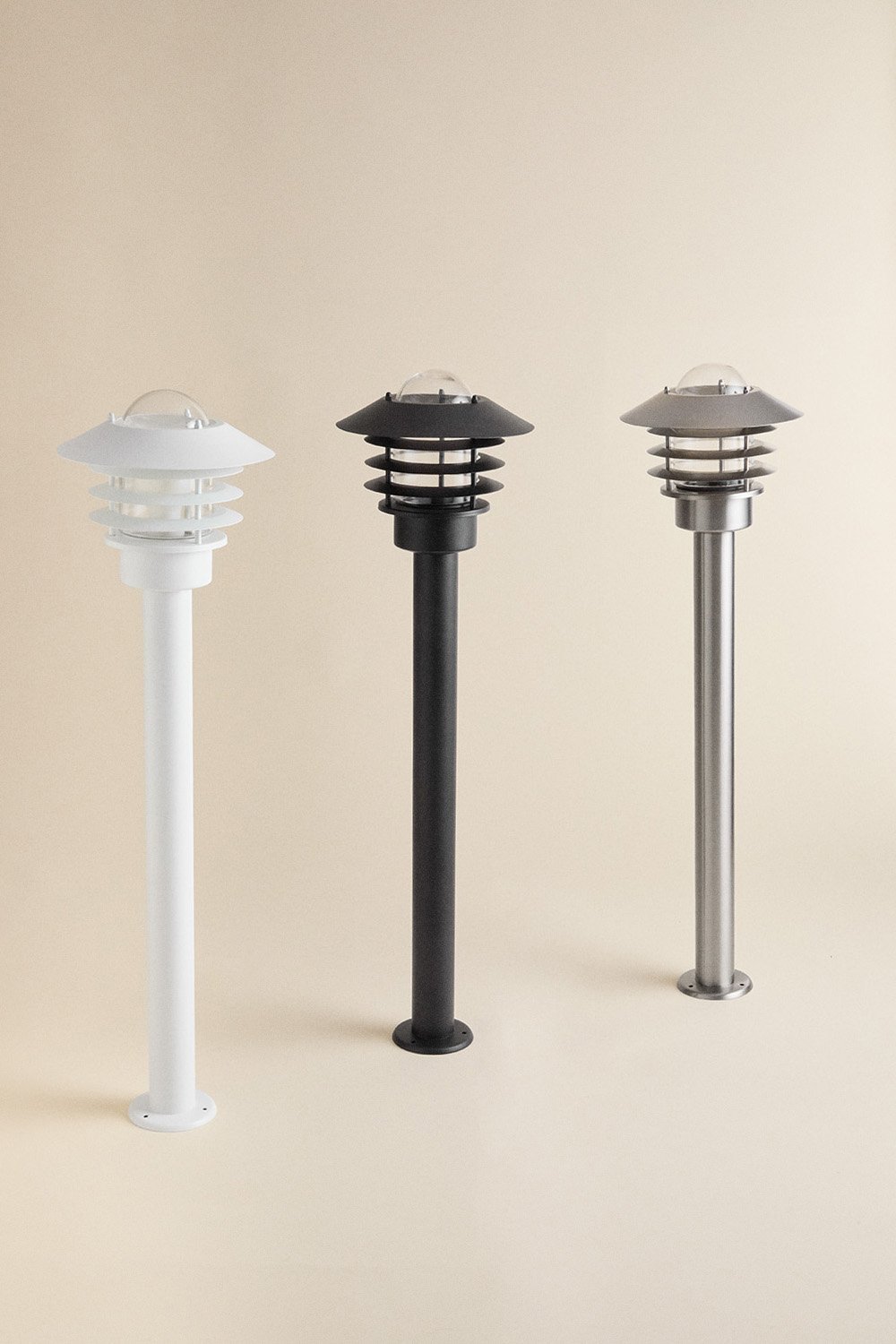 Balise extérieure Fovar en inox, image de la galerie 5