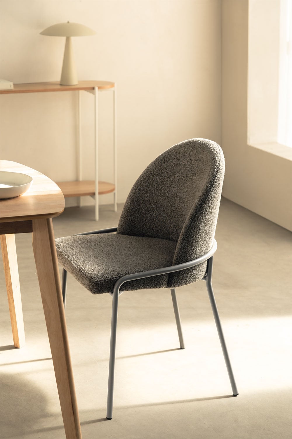 Lot de 2 chaises de salle à manger rembourrées Grolet, image de la galerie 1