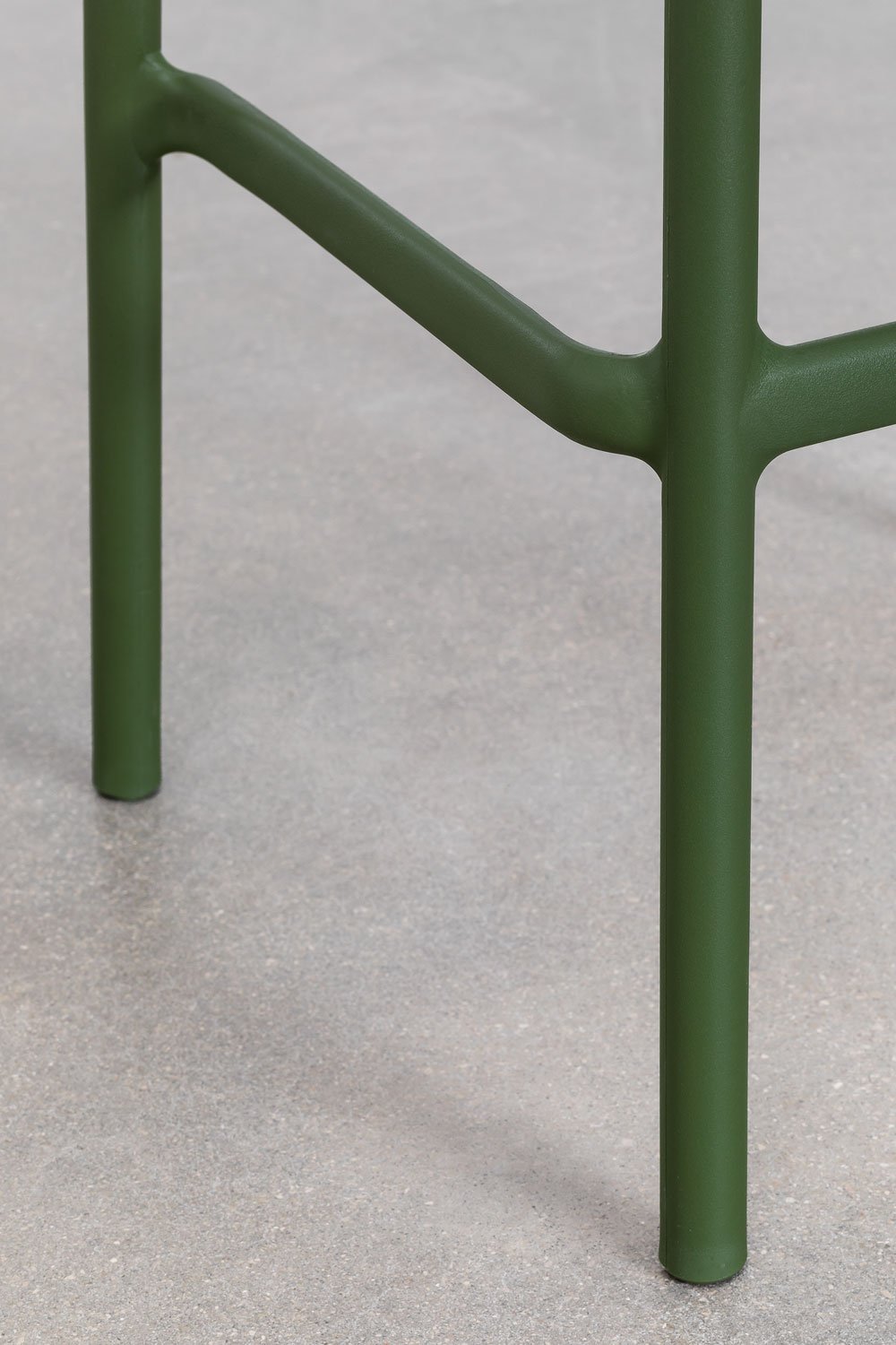 Lot de 4 tabourets de jardin empilables Wendell en polypropylène, image de la galerie 5