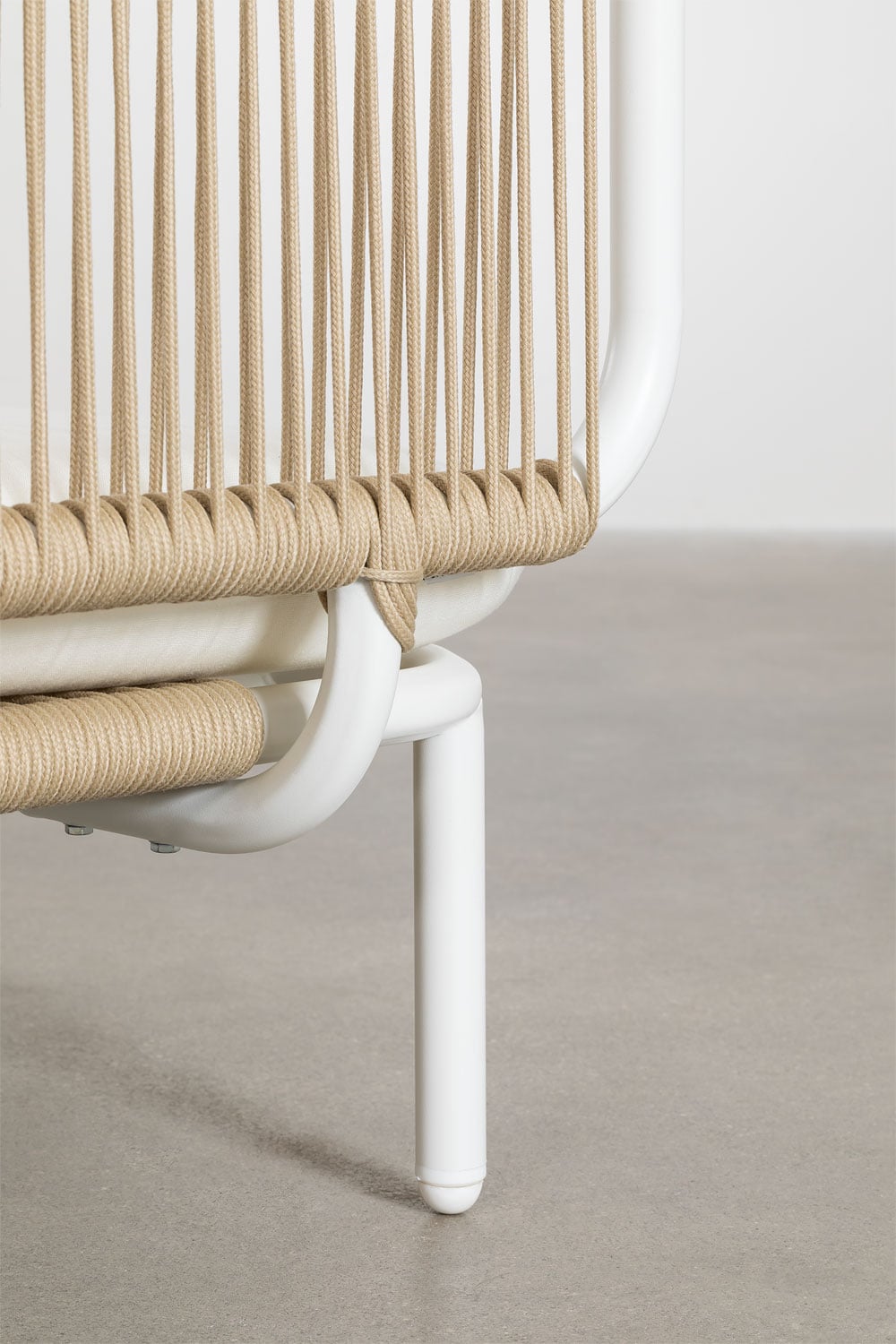 Salon de jardin avec canapé modulable 2 pièces et table basse Roubly, image de la galerie 3