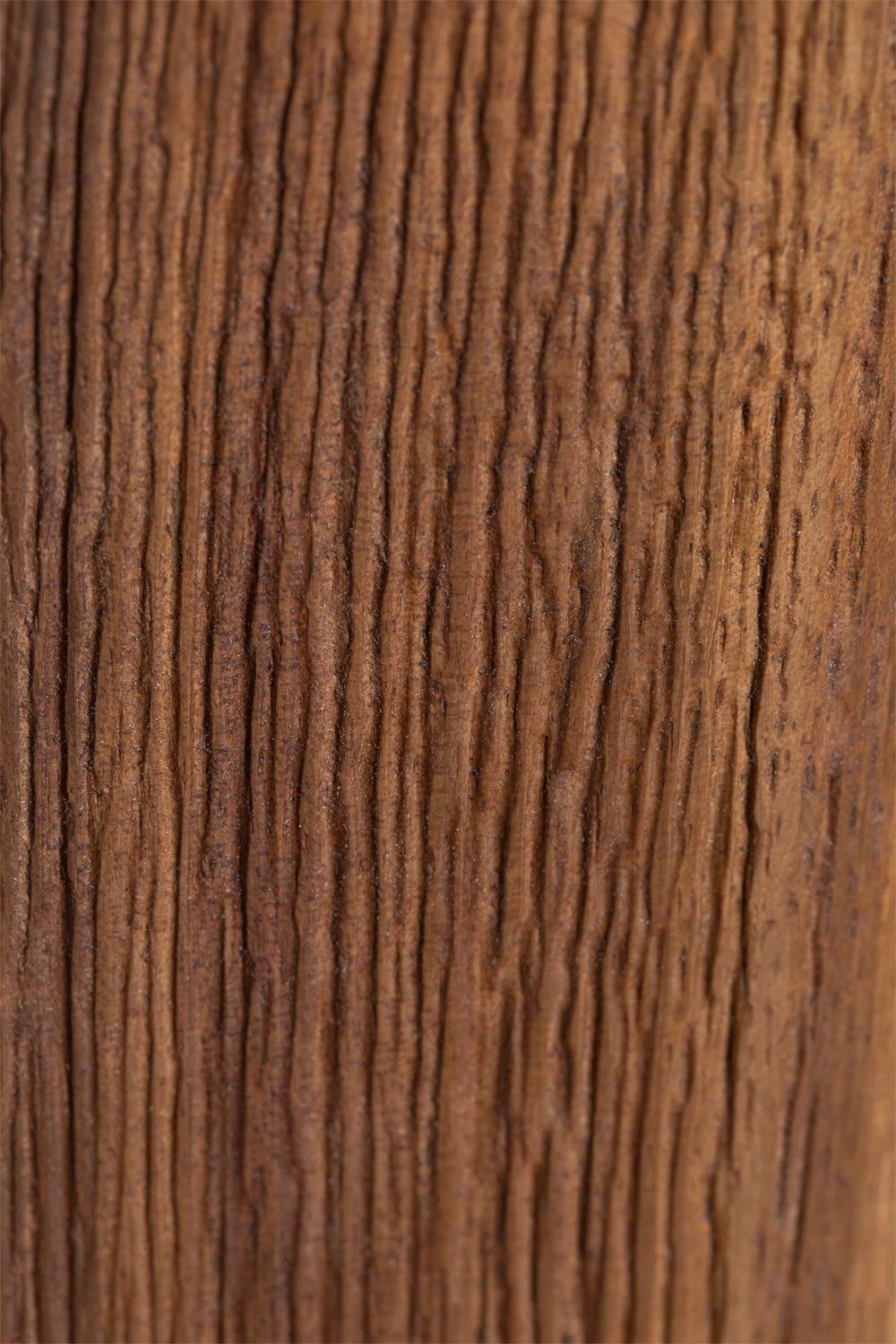 Table de jardin ronde Ø100 cm en ciment et bois d'acacia Xajul, image de la galerie 5