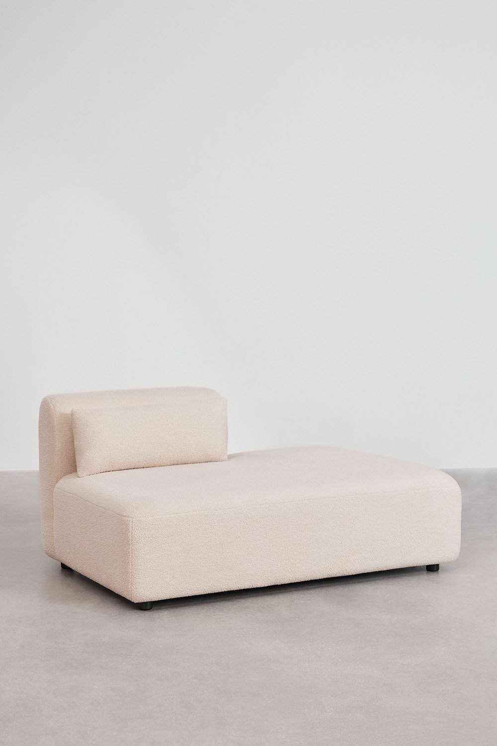 Canapé modulable Fogler 4 pièces avec méridienne gauche et double méridienne, image de la galerie 6