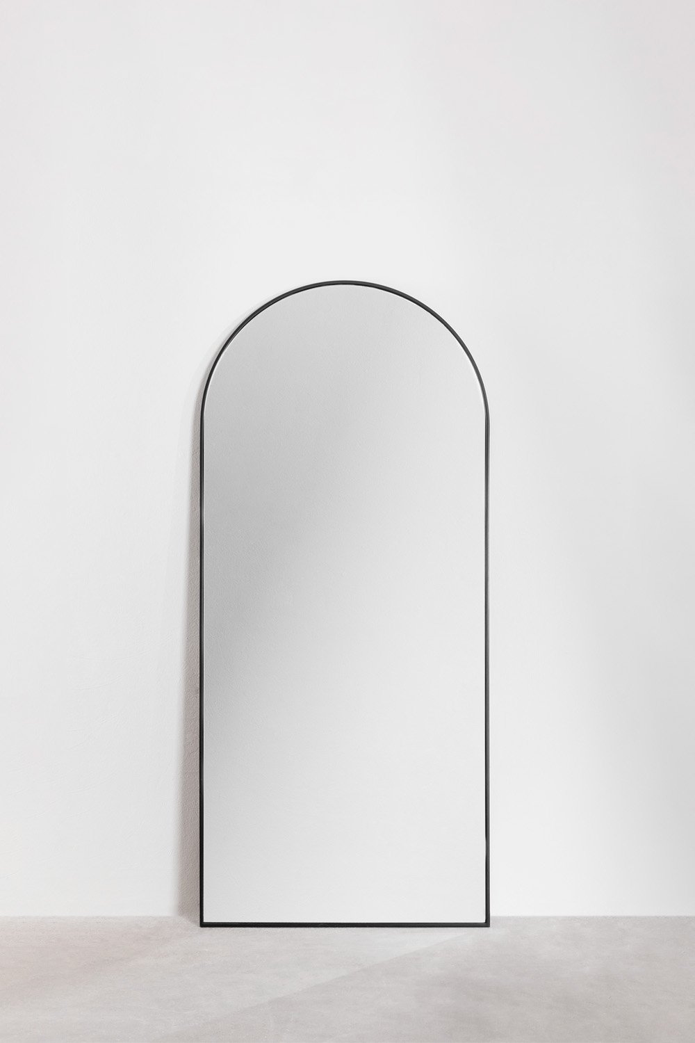 Miroir sur pied en aluminium (50x150 cm) Naruvy, image de la galerie 2