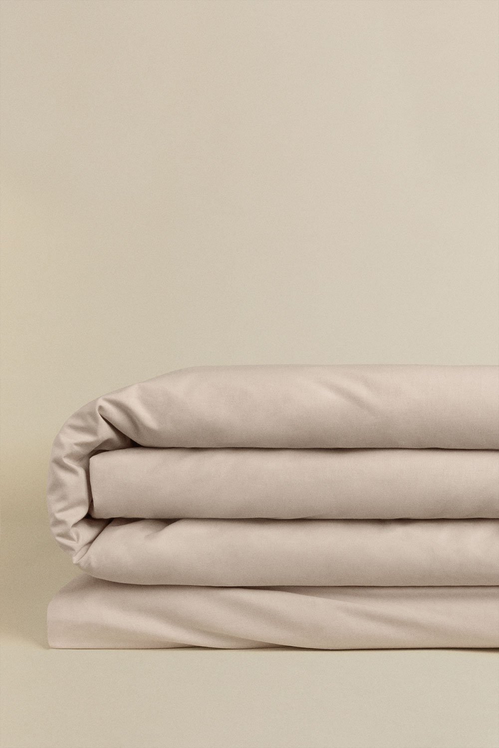 Housse de couette en percale de coton 180 fils Lesia , image de la galerie 1