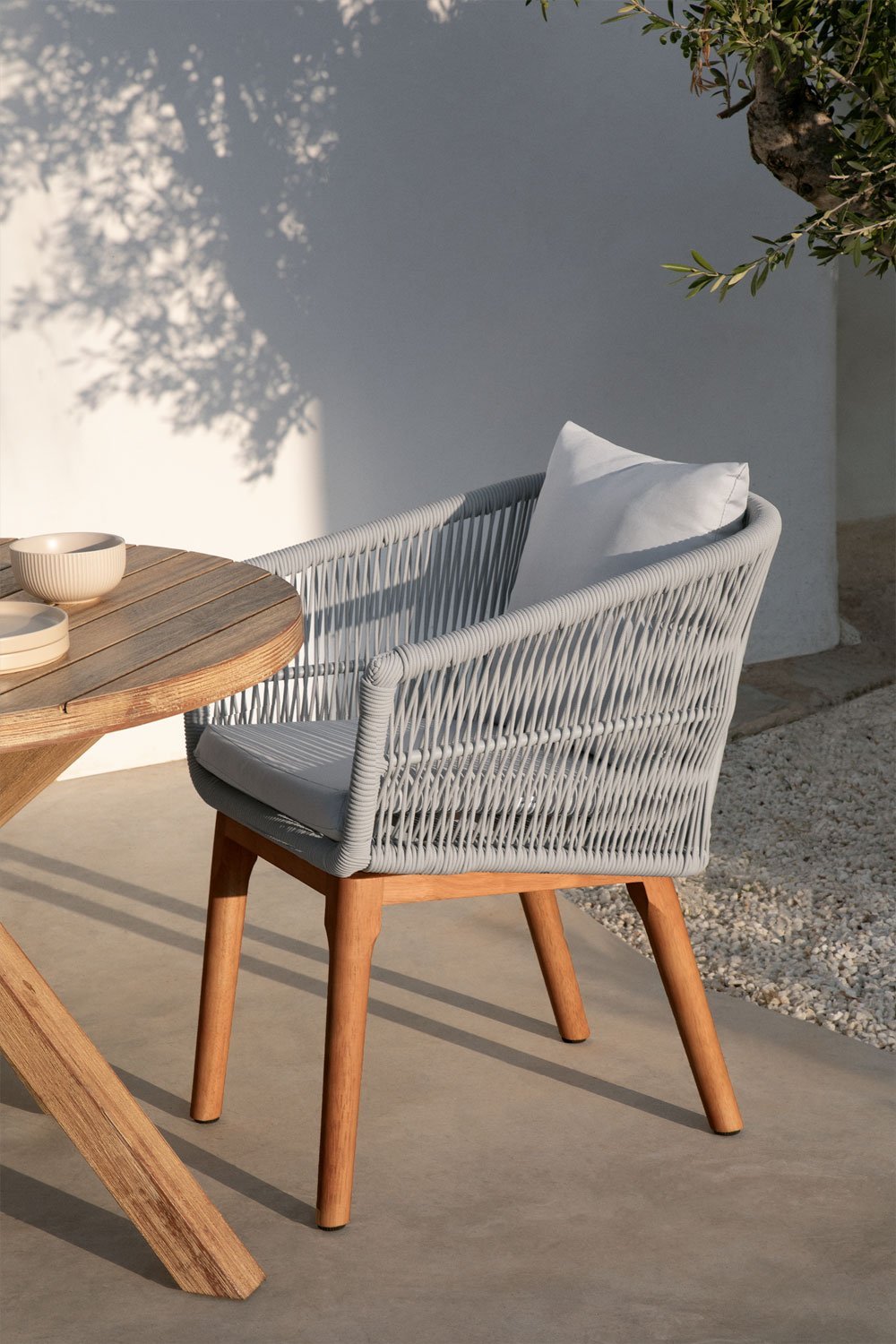 Lot de 4 chaises de jardin Barker, image de la galerie 1