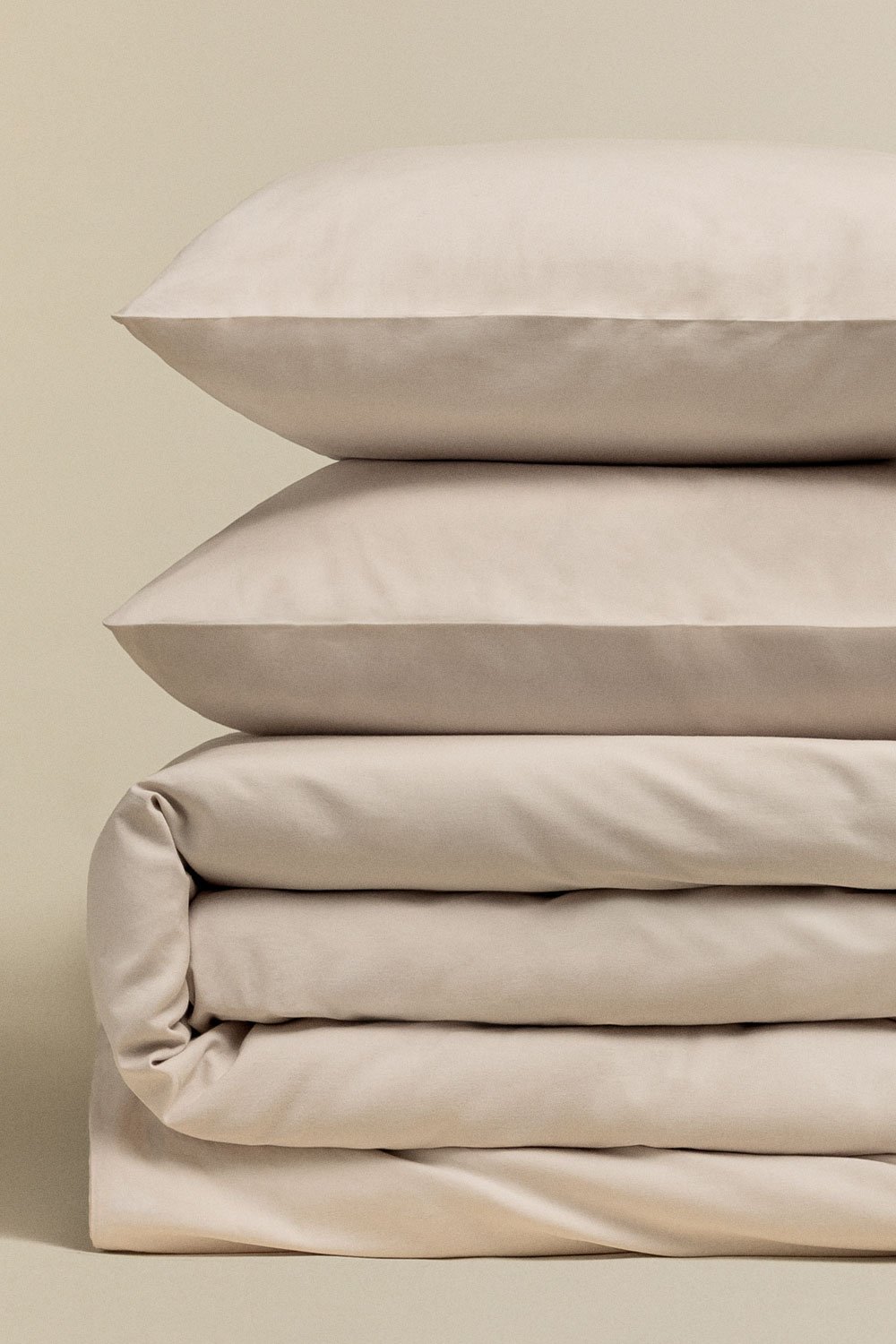 Lot de 2 taies d'oreiller en percale de coton Lesia 180 fils, image de la galerie 4