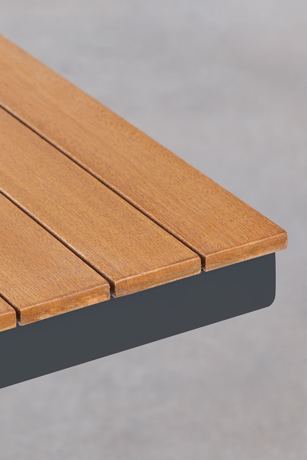 Ensemble table rectangulaire (180x100 cm) et 6 chaises de jardin Archer    , image de la galerie 3