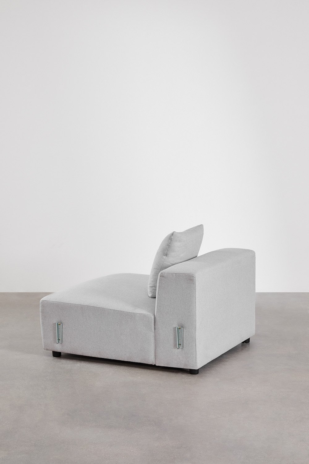 Module central 105x113 cm avec coussin pour canapé modulaire Bruna, image de la galerie 4