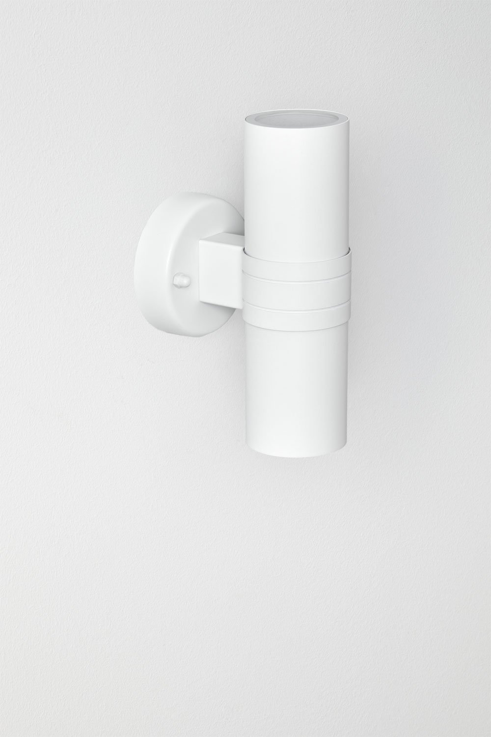 Applique d'extérieur en acier inoxydable avec 2 points lumineux Grivat, image de la galerie 1