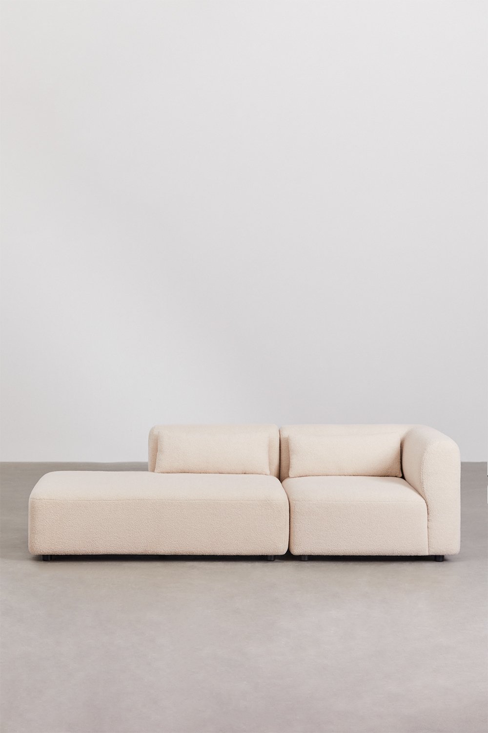 Canapé modulaire d'angle 2 pièces Fogler avec méridienne gauche, image de la galerie 3