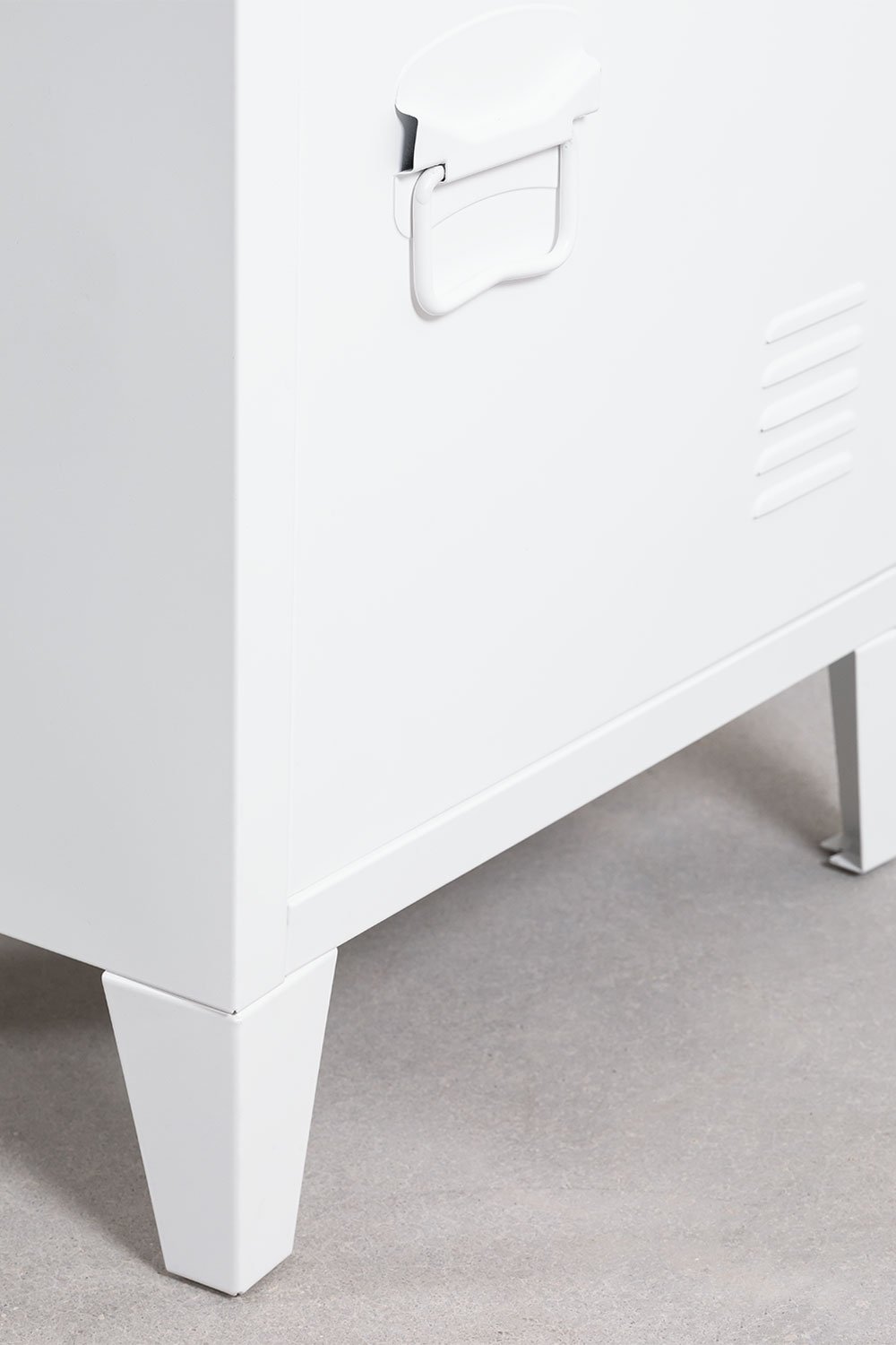 Table d'appoint avec casier en acier Pohpli, image de la galerie 5