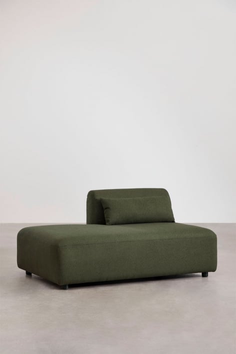 Canapé gauche pour canapé modulable Fogler - Chenille Vert Sauge