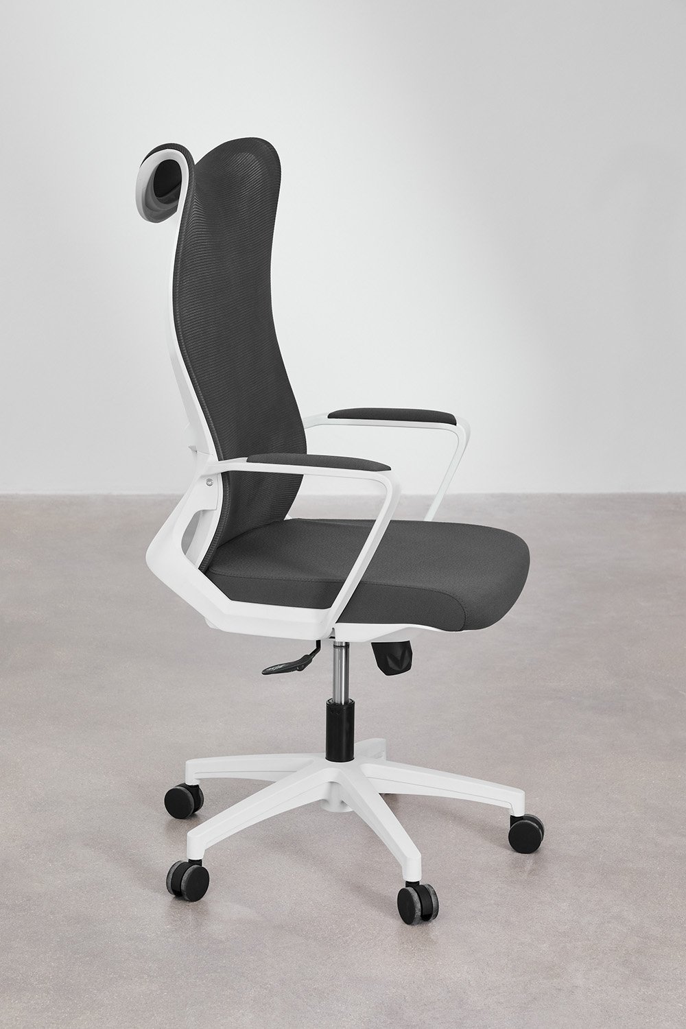 Chaise de bureau avec roulettes et accoudoirs Ribaute, image de la galerie 6