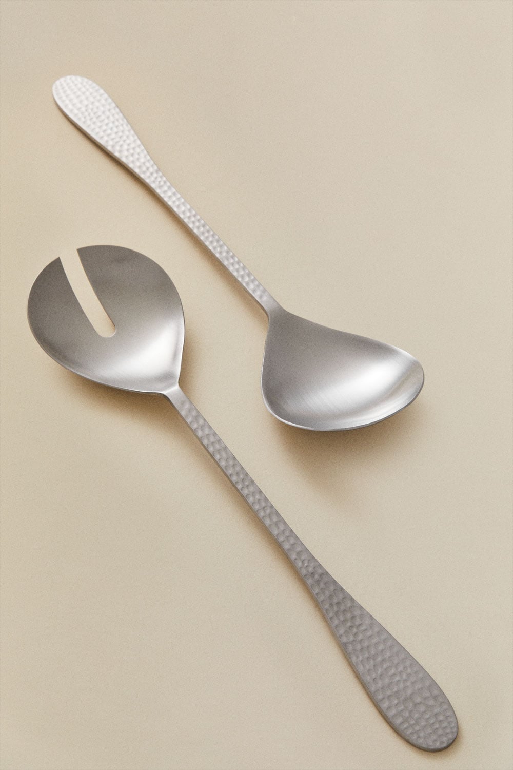 Set de 2 couverts à salade en acier inoxydable Aina, image de la galerie 3