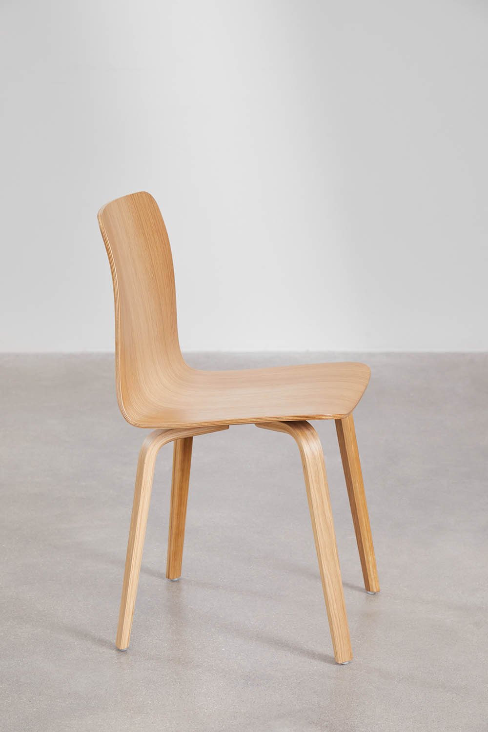 Pack de 2 chaises de salle à manger en bois Elionora, image de la galerie 2