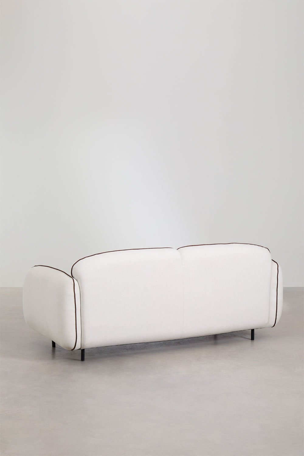 Canapé 3 places avec pouf Biel, image de la galerie 5