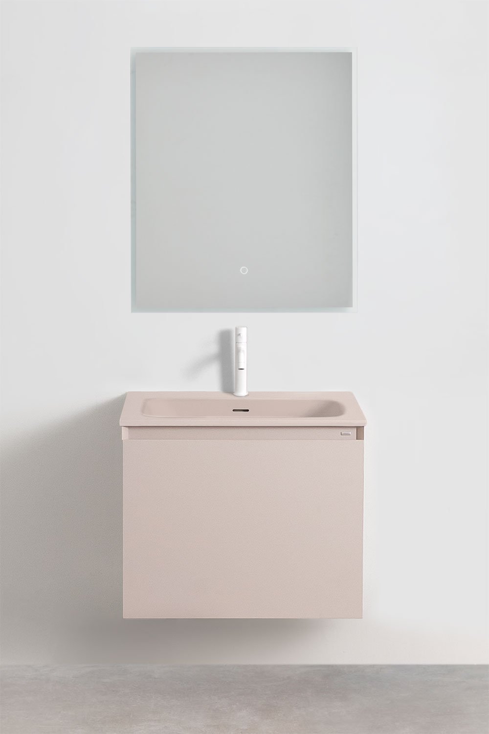 Ensemble de meubles de salle de bain en bois Macrae avec lavabo intégré    , image de la galerie 2
